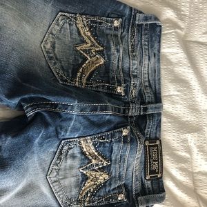 Miss Me Skinny Cuffed Jeans